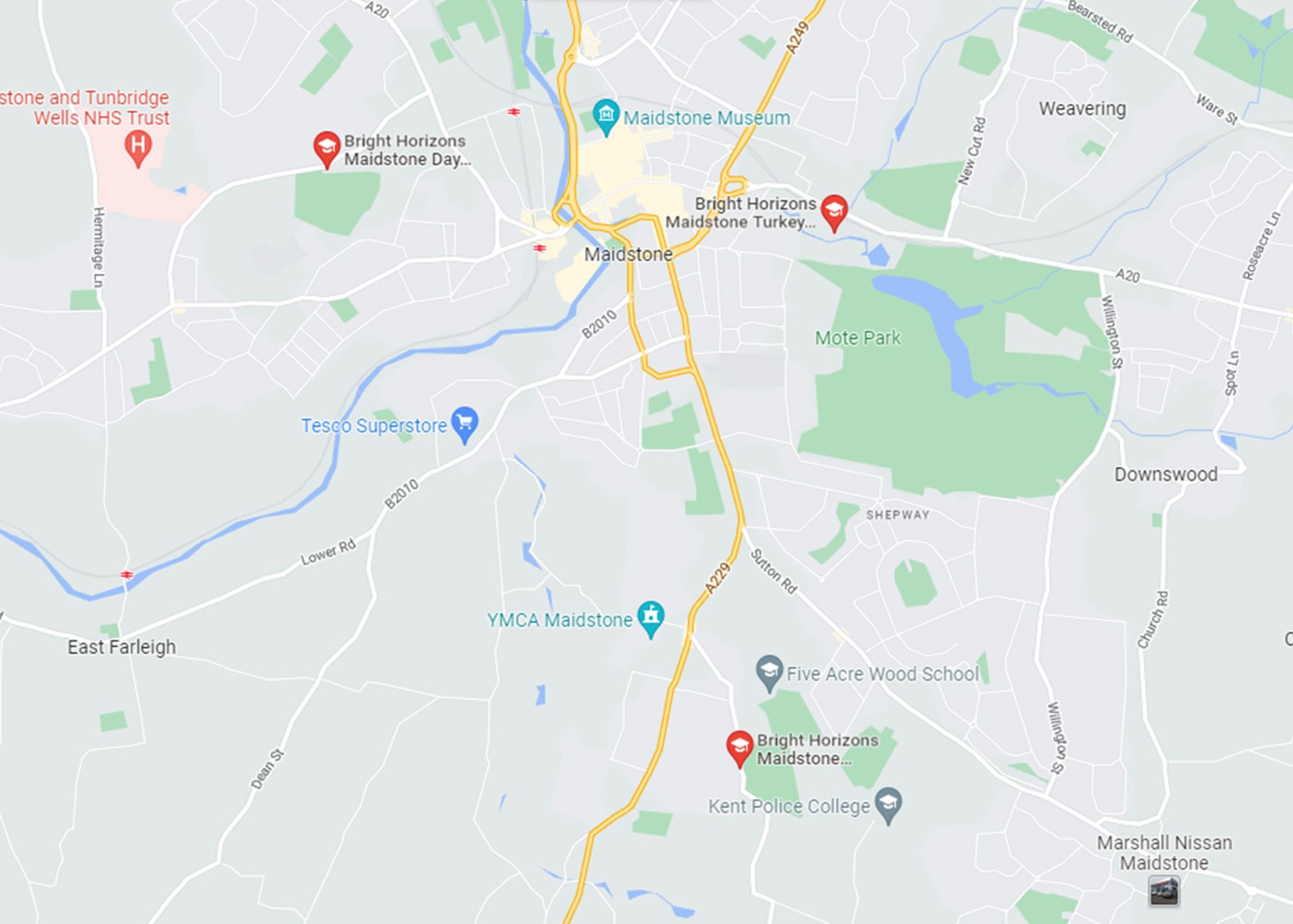 Day Nurseries and Preschools in Maidstone Bright Horizons