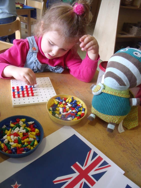 Church Crookham nursery children celebrate New Zealand Day