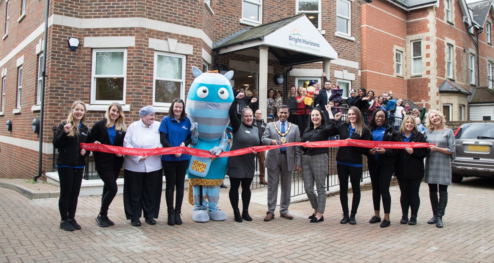 Leatherhead nursery enjoys grand opening party