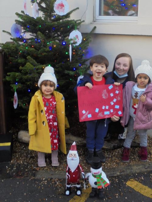 Bright Horizons Children Embrace Christmas Jumper Day