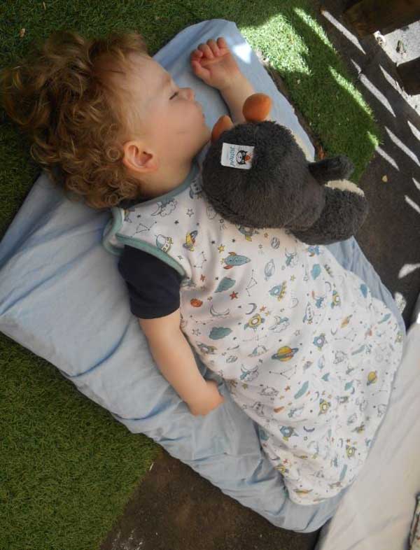 Edinburgh nursery babies enjoy benefits of sleeping outside