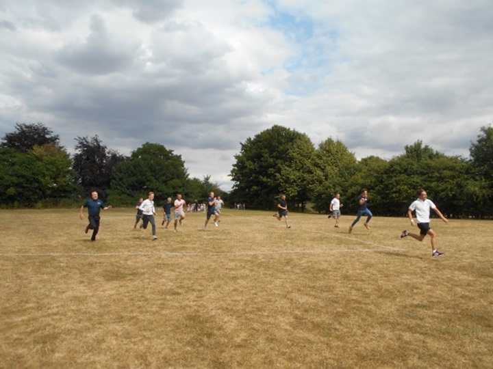 Saffron Walden nursery children embrace graduation sports day